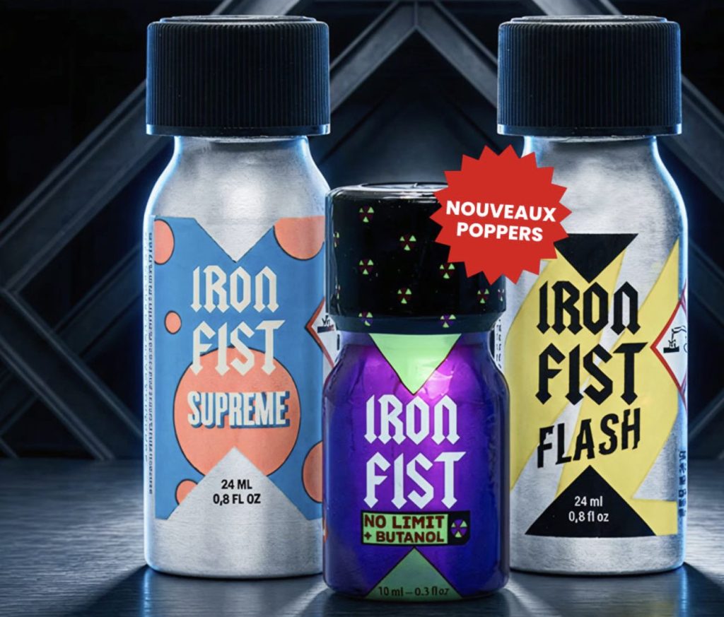 Poppers Iron Fist : les nouveautés Supreme et Flash de 2026